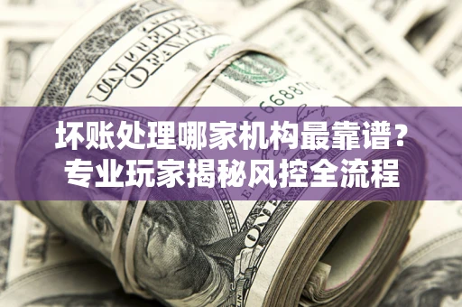 北京坏账处理哪家机构最靠谱？专业玩家揭秘风控全流程
