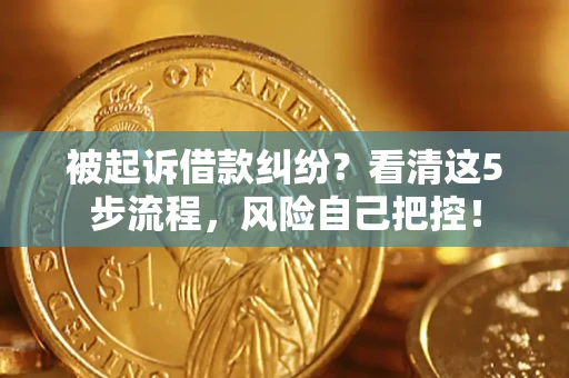 北京被起诉借款纠纷？看清这5步流程，风险自己把控！